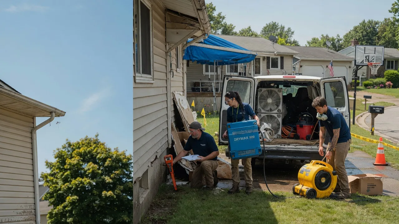 Ceiling Leak Cleanup in Lake Mills, WI near me